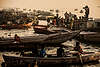 Varanasi, łódki na Gangesie